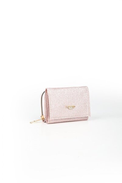 Septemmart Women's Leather Glitter Wallet