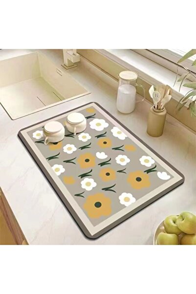 Vivendo Vivendo kitchen mat, quick drying, non-slip, 30x40 cm