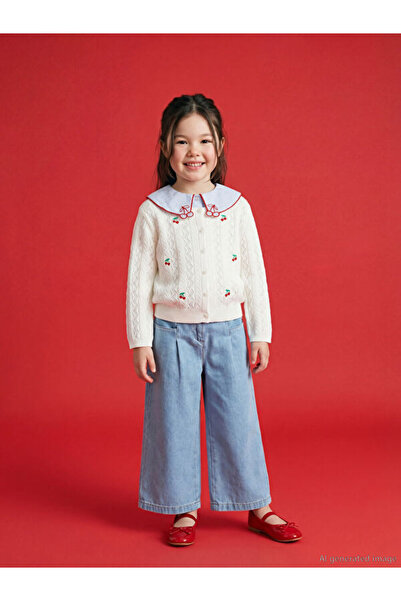 LC Waikiki Timeless Clothing & Timeless Choices Wide-Leg Girls' Jean Pants wi...