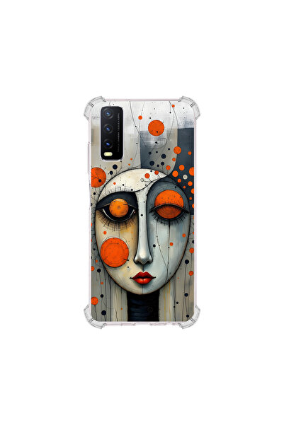 PrintiFy Corner Protection Case Compatible with Vivo Y20S Metamorphosis Focus...