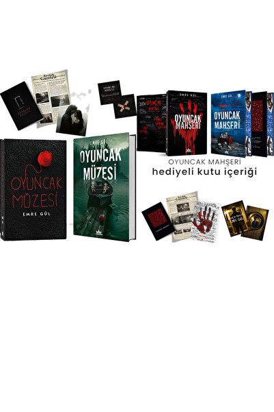 Guardian Kitap Oyuncak Müzesi Özel Kutulu Set Ciltli ve Oyuncak Mahşeri Yan B...