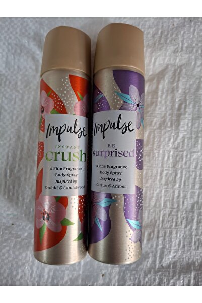 Impulse Set 2 deo new impulse 75 ml crush and surprise