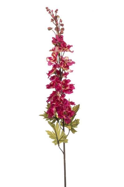 Noname Decorative branch of artificial Delphinium, red, 78 cm