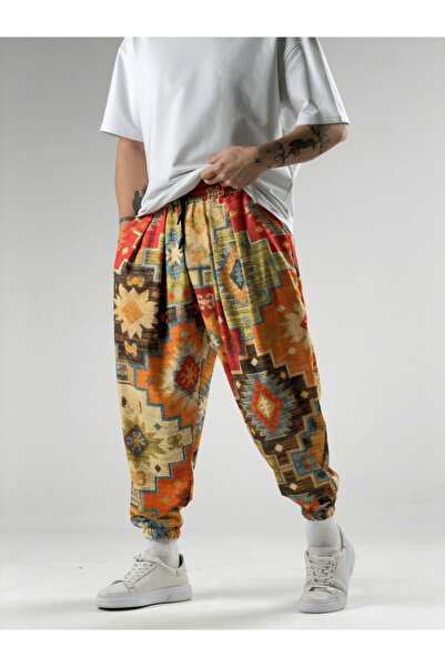 COCOPELLI Carpet Patterned Men's Shalwar Trousers Coc2919