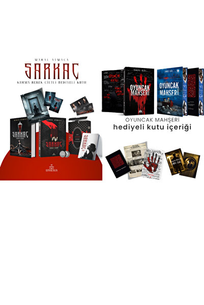 Ephesus Yayınları Sarkaç 1 Kurma Bebek Hediyeli Kutu Ciltli ve Oyuncak Mahşer...