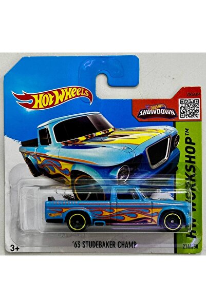 HOT WHEELS HotWheels 63 StudeBaker Champ - 2015 Serisi - 1/64 Ölçek