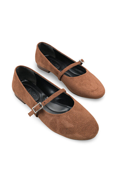 Riccon Women's Babet 001201 Brown Suede