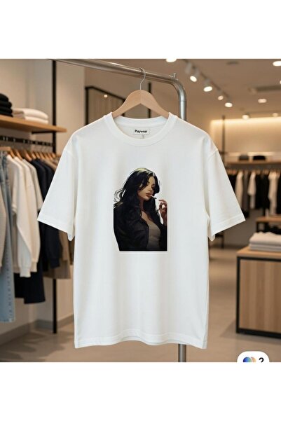 playwear Girl Women's Printed Tshirt 100% Cotton Regular Fit T-Shirt