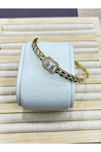 LUMI TAKI-SAAT Xpng Zircon Stone Cuff Bracelet