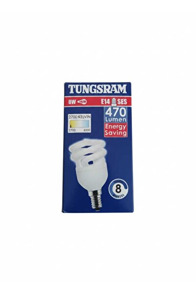 TUNGSRAM KIVRIMLI ( SPİRAL ) TASARRUFLU AMPUL
