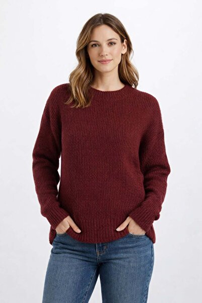 ModaPlaza Women's Crew Neck Sweater Zt01