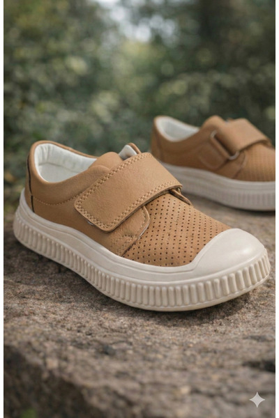 ORELİON Unisex Velcro Children's Sports Shoes Breathable Lightweight Orthoped...