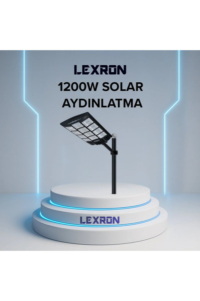 Lexron 1200W Solar Aydınlatma
