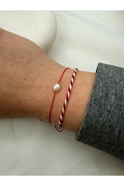 Jerie İnci Detay 2'li Marteniçka Bileklik