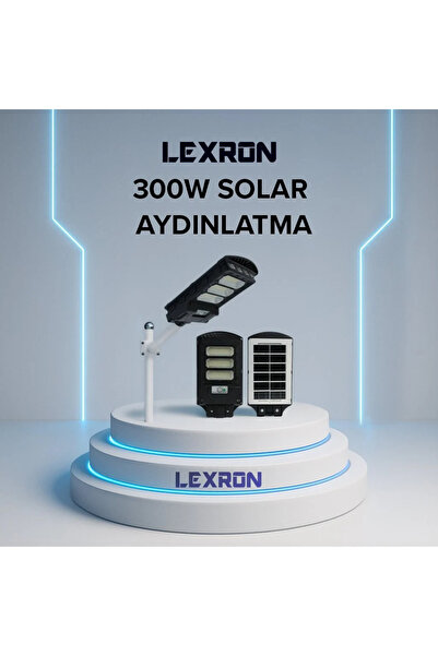 Lexron 300W Solar Aydınlatma