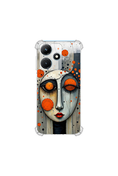 PrintiFy حافظة حماية للزوايا متوافقة مع هاتف infinix Hot 30i مطبوعة بالأشعة ف...