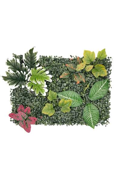 Vivendo Panou Decorativ Perete Artificial Verde Vivendo®, 40x60 cm, Aspect , ...