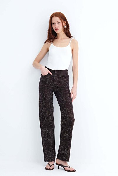 Addax Stoned Jean Pants Pn928