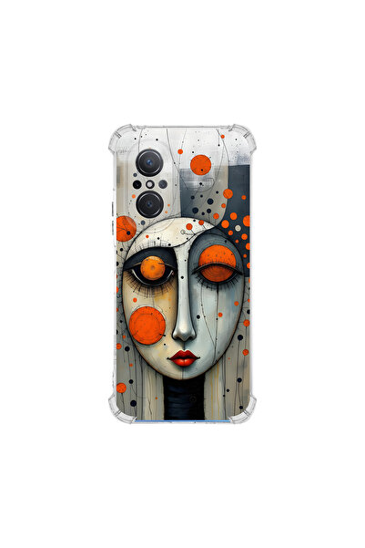 PrintiFy حافظة حماية للزوايا متوافقة مع هاتف Huawei Nova 9 Se، تصميم Metamorp...