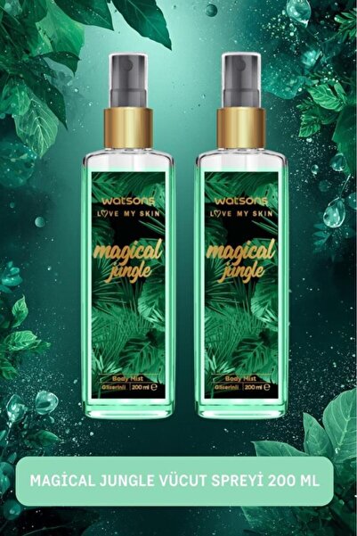 Watsons Magical Jungle Vücut Spreyi 200 ml x2 Adet