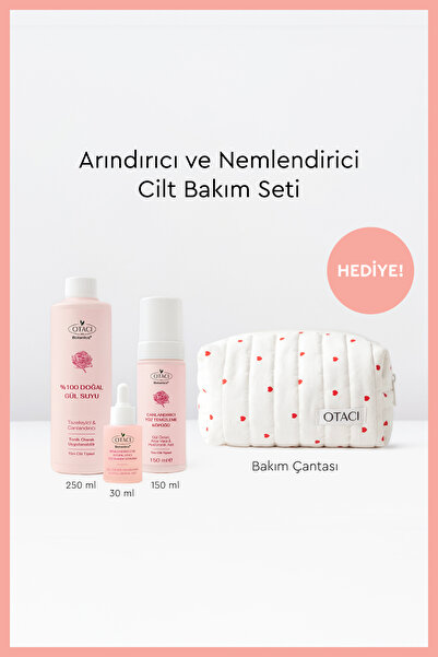 Otacı Arındırıcı ve Nemlendirici Cilt Bakım Seti