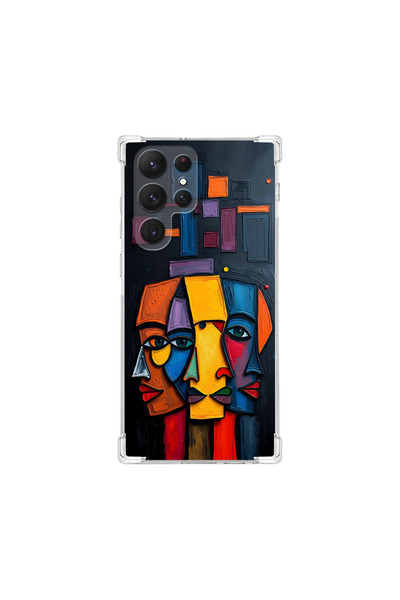 PrintiFy حافظة حماية للزوايا متوافقة مع هاتف سامسونج جالاكسي S21 الترا بتصميم...