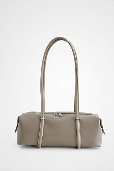 Yuka Atelier Solene Cylinder Faux Leather Shoulder Bag