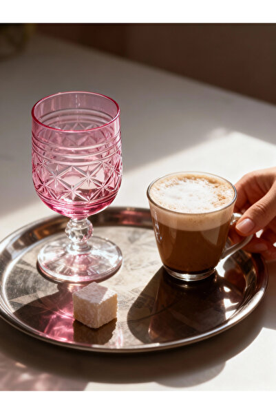 Margerie Crystal Goods Margerie Olia Bohemia Crystal Hand-Cut Coffee Side Cup...