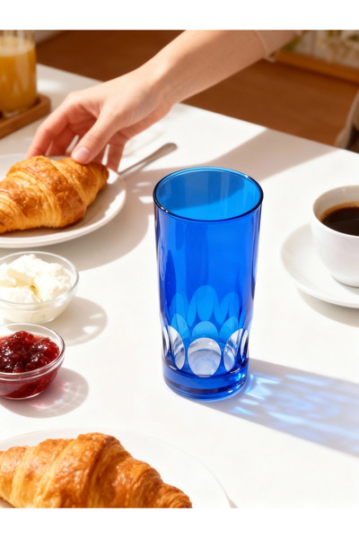 Margerie Crystal Goods كوب مارجير نورا للمياه بسعة 485 سي سي مقطوع يدويًا |  ...