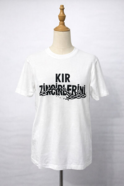 Generic FABRICWORKS Concert Tshirt Kir Zincirlerini %100 Cotton