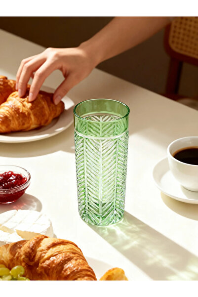 Margerie Crystal Goods Margerie Lanza Modern Tasarım Meşrubat Bardağı 485cc |...