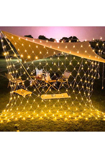 Vivendo Instalatie LED Tip Plasa Vivendo®, Interconectabila, Multicolor pentr...