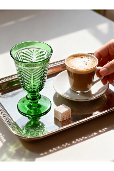 Margerie Crystal Goods مارجيرى لانزا كأس بتصميم عصري 200 سي سي |   كوب قهوة و...