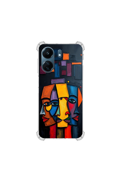 PrintiFy Corner Protection Case Compatible with Poco Poco C65 Metamorphosis T...