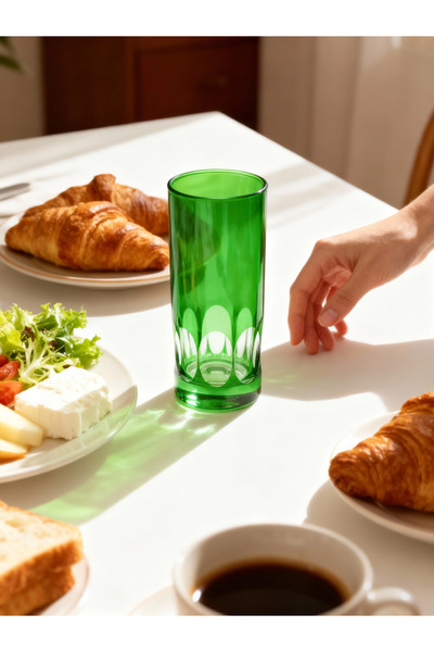 Margerie Crystal Goods كوب مارجير نورا للمياه بسعة 485 سي سي مقطوع يدويًا |  ...