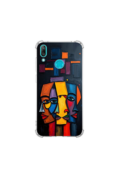 PrintiFy Corner Protection Case Compatible with Huawei Y7 2019 Metamorphosis ...