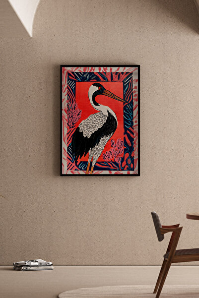 Artiera Εικόνα με ζωγραφική στο χέρι από κοράλλια και λουλούδια με σχέδιο που...