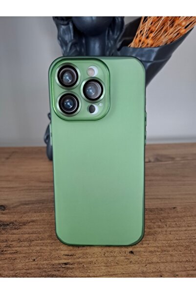 EPRO iPhone 15 Pro Uyumlu Ultra İnce Tam Kamera Lens Korumalı Hoparlör Toz Ön...