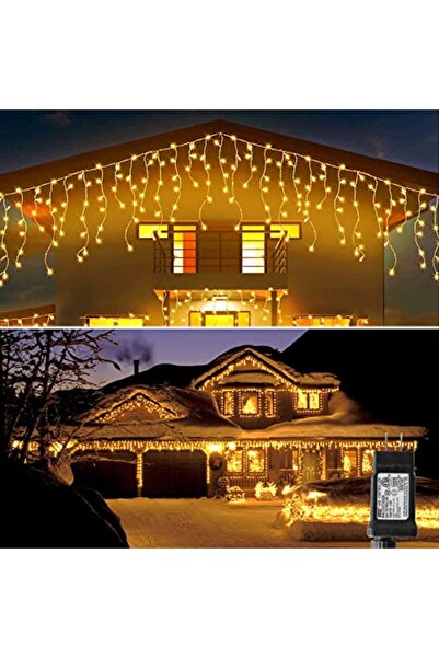 Vivendo Vivendo® Christmas Installation 13m, Torturi Type with Fringed , 300 ...