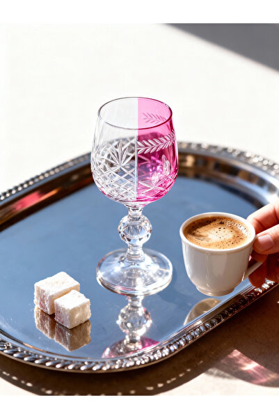 Margerie Crystal Goods Margerie Bohemia Hybrid Crystal Hand Cut Goblet 150Cc ...