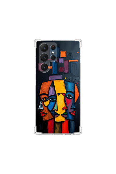 PrintiFy حافظة حماية للزوايا متوافقة مع هاتف سامسونج جالاكسي S22 الترا بتصميم...