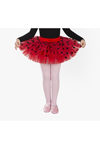 Carmen Bale TÜTÜ ETEK POANTİYELİ (KIRMIZIYA SİYAH)