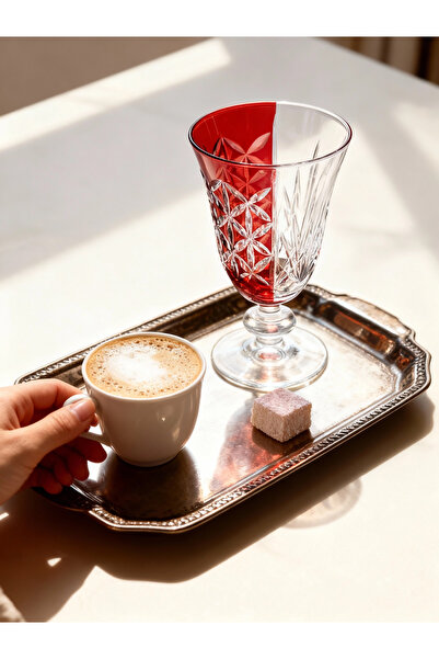 Margerie Crystal Goods كأس مارجيرى إيليا هايبرد المصنوع يدويًا سعة 200 سي سي ...