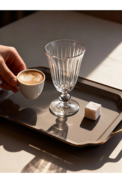 Margerie Crystal Goods Margerie Stella Hand-Cut Design Goblet 200Cc |   Coffe...