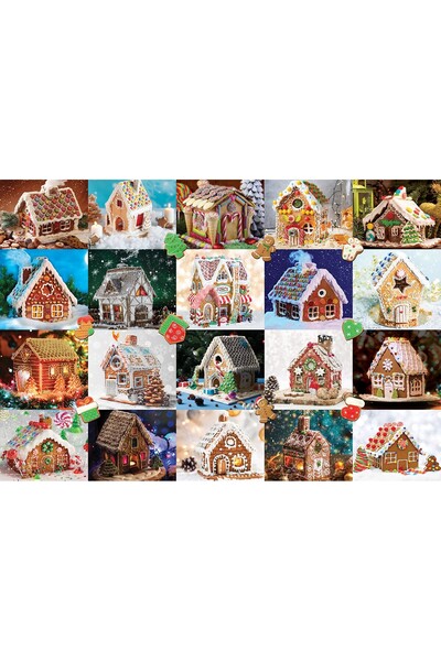 Eurographics Puzzle 550 piese - Gingerbread House (Eurographics-8551-5661)