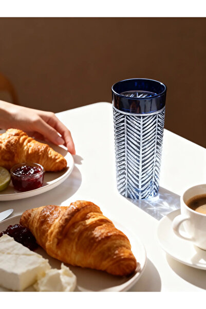 Margerie Crystal Goods Margerie Lanza Modern Tasarım Meşrubat Bardağı 485cc |...