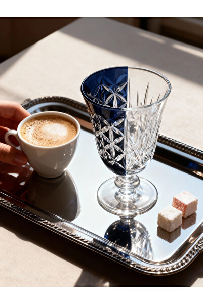 Margerie Crystal Goods كأس مارجيرى إيليا هايبرد المصنوع يدويًا سعة 200 سي سي ...