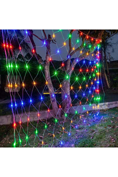 Vivendo Instalatie LED Tip Plasa Vivendo®, Interconectabila, Multicolor pentr...