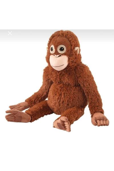 emay toys MAYMUN PUNCH ORANGUTAN PELUŞ YUMUŞAK 66 CM OYUNCAK