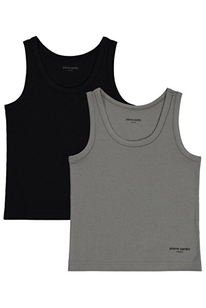 Pierre Cardin Pc05 2-12 Years Old Boy 2-Piece Undershirt - Standard 12-13 Yea...